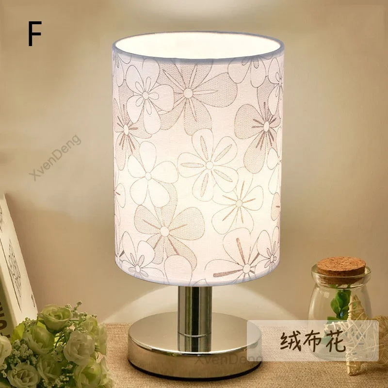 Modern Iron Table Lamp LED Cloth Nordic Desk Light - Perfect for Living Room, Bedroom, Bedside, Study, and Home Decor Lighting Fixtures | Kalsten