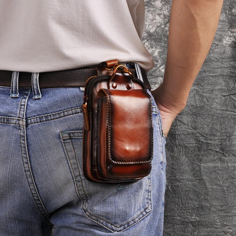 Kalsten | Elegant Leather Hip Pouch for Men
