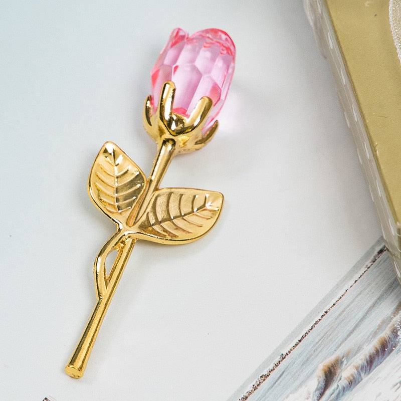 Kalsten | Luxury Crystal Rose in Gift Box – Valentine's Gift for Her