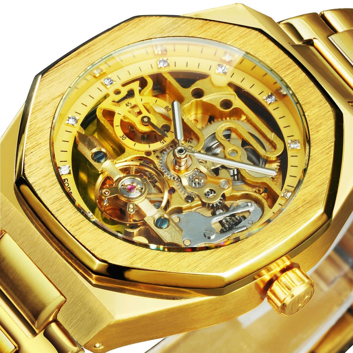Kalsten | Royale Skeleton Mechanical Men Watch