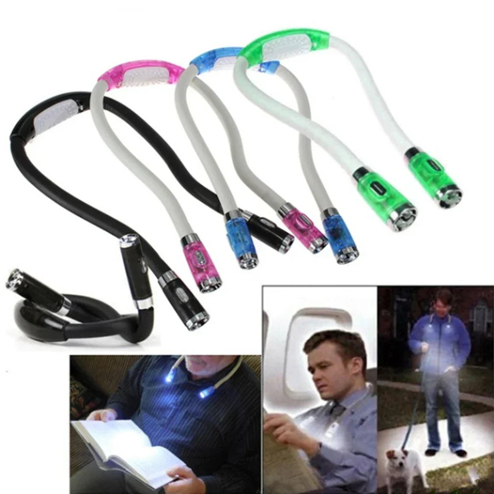 Kalsten | Wearable Neck Lamp with LED for Knitting, Crocheting and Reading – Handsfree Light
