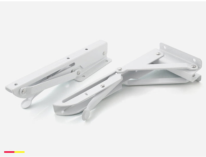 Foldable Stainless Steel Shelf Hooks – 2-Pack, Heavy Duty