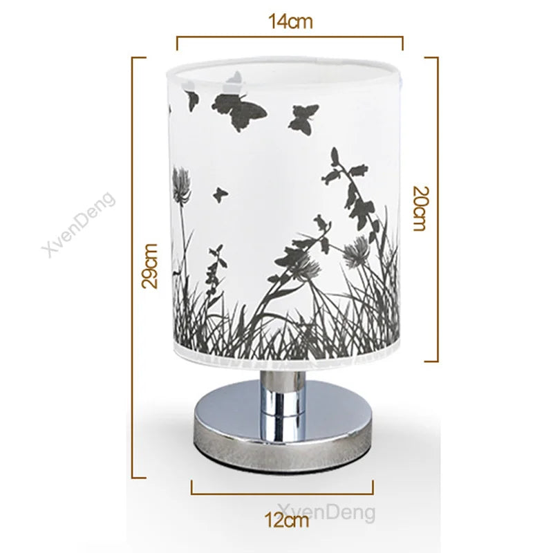 Modern Iron Table Lamp LED Cloth Nordic Desk Light - Perfect for Living Room, Bedroom, Bedside, Study, and Home Decor Lighting Fixtures | Kalsten