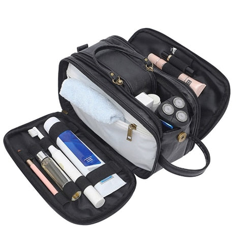 Mermaid Dream Waterproof Leather Travel Makeup Storage Bag | Kalsten