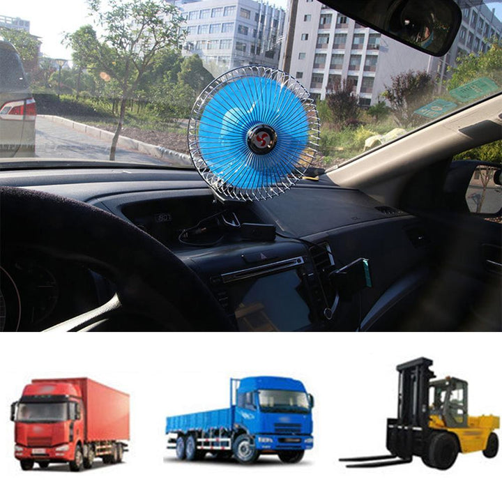 Mini Adjustable Cooling Car Clip Fan | Kalsten