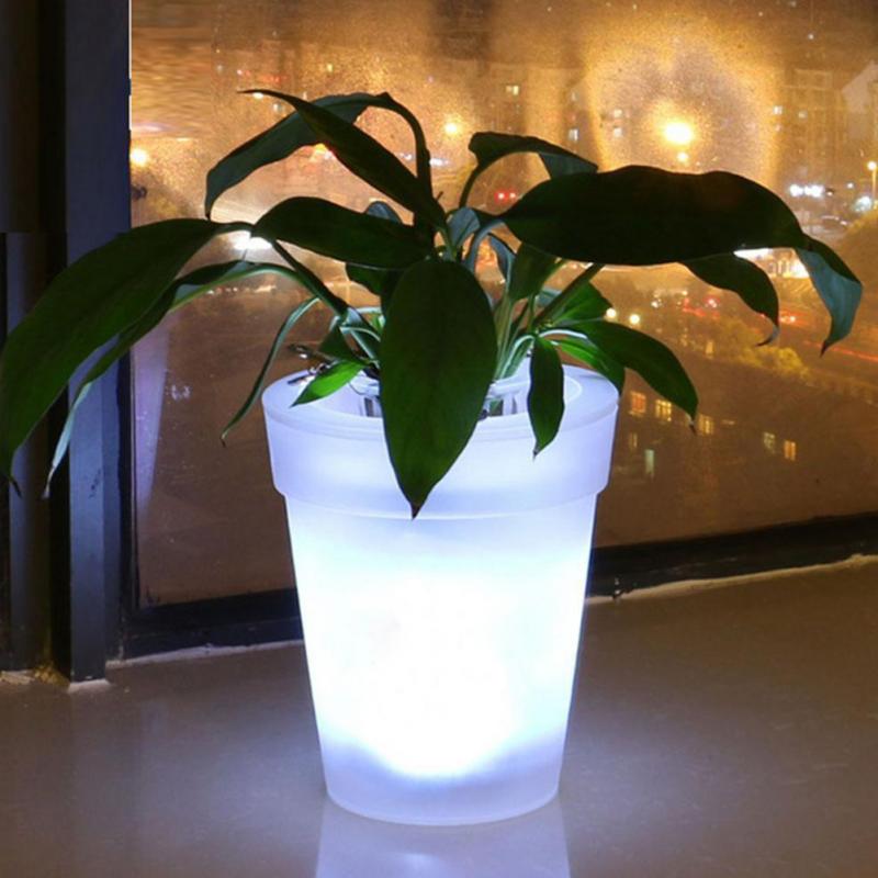 SolarGlow - Sustainable Plant Pot with Magical Lighting Kalsten