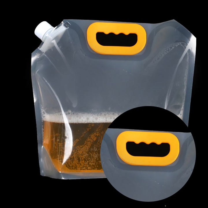 Reusable Transparent Liquid Dispenser Bag | Kalsten