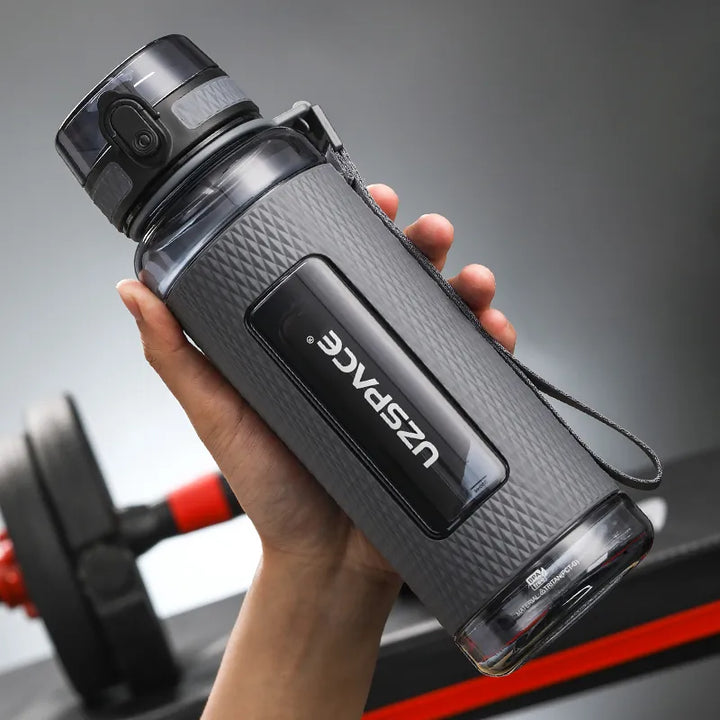 Kalsten | UZSPACE Sport Water Bottles, BPA-free, portable, impact-resistant, leak-proof, large capacity, fitness water kettle, Tritan plastic drinking bottle