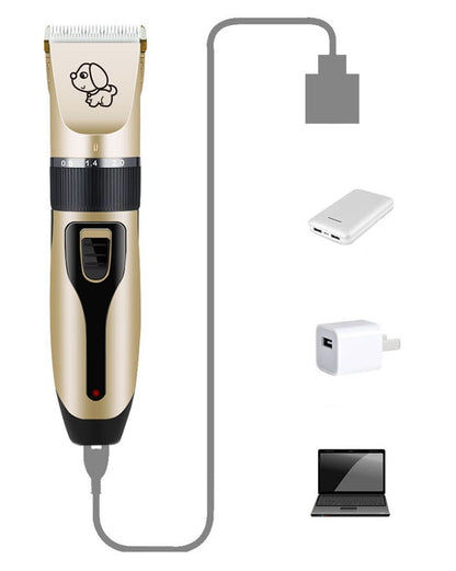 Skanto | Professional Dog Trimmer with Brush for All Coat Types