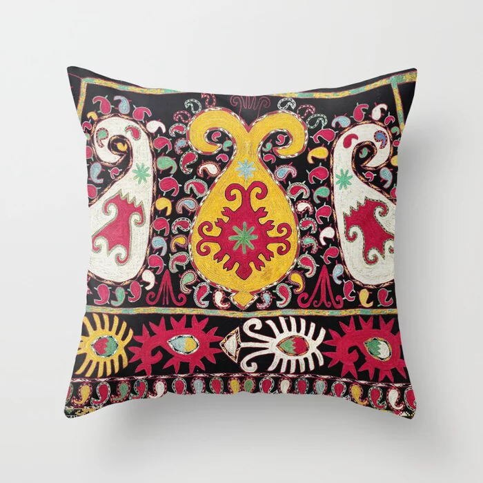 Karnz | Nordic Pillowcase Moroccan Style Pillow Indian Bohemian Luxury Living Room Bedroom Pillowcase Lumbar Pillowcase Home Decor