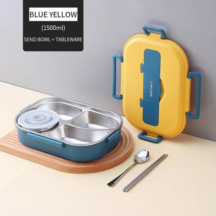 Kalsten | Stainless Steel Multi Compartment Kids Lunch Box