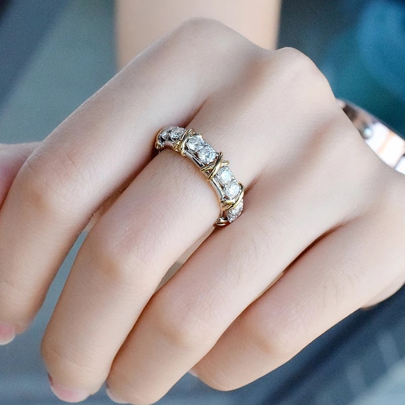 Kalsten | Handmade Creative Eternity Zircon Ring