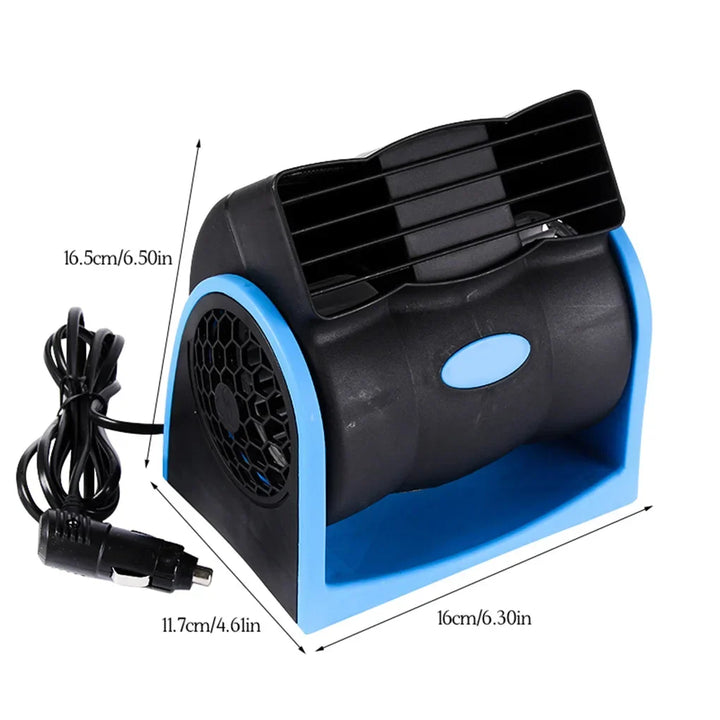 Portable DC 12V-24V Car AC Air Fan Cooler Car Bladeless Air Conditioner Summer Car Vehicle Truck Cooling Air Fan | Kalsten