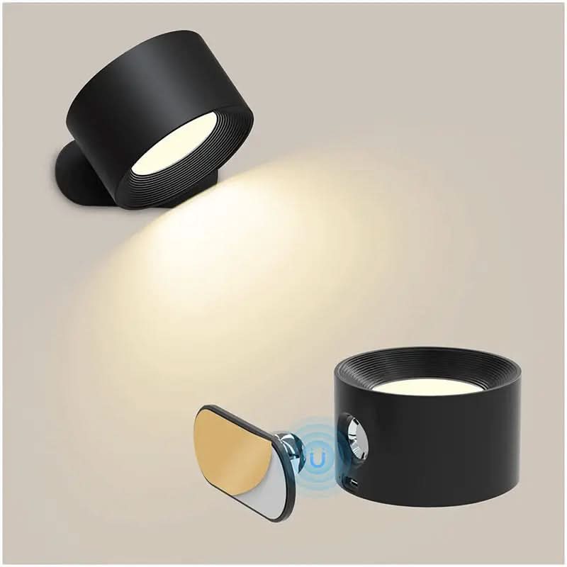 360° Wall Lamp – Wireless, USB rechargeable & 3 light levels for flexible lighting