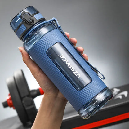 Kalsten | UZSPACE Sport Water Bottles, BPA-free, portable, impact-resistant, leak-proof, large capacity, fitness water kettle, Tritan plastic drinking bottle