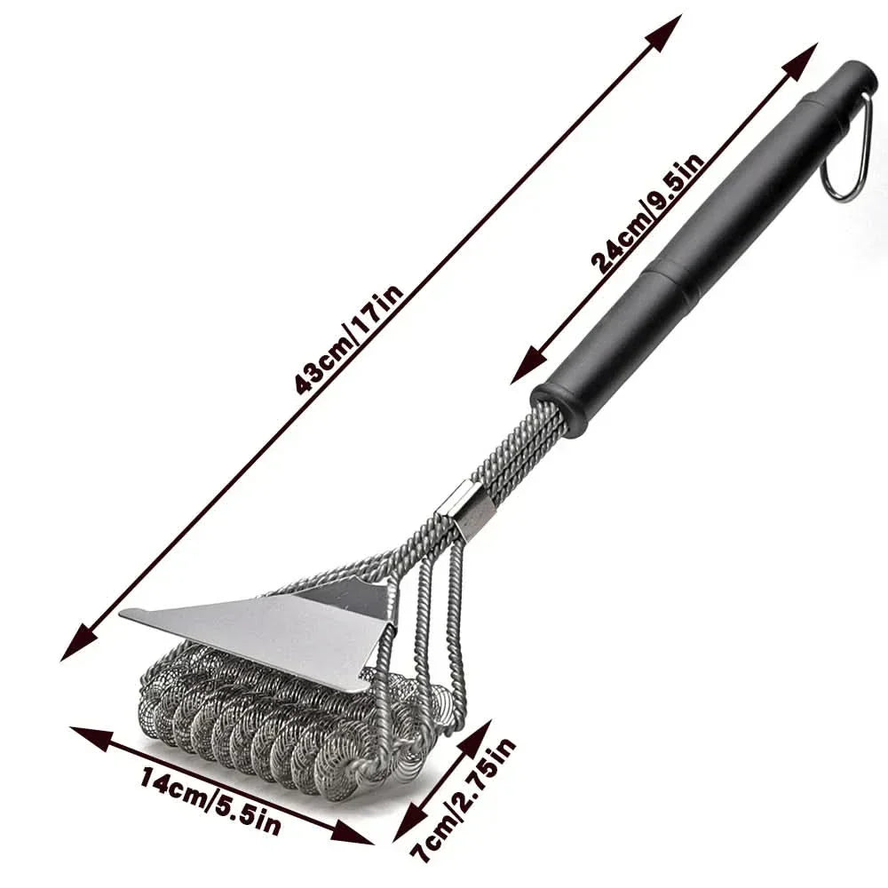 Kalsten | GrillMaster Bristle-Free Brush – Safe & effective for all grill grates