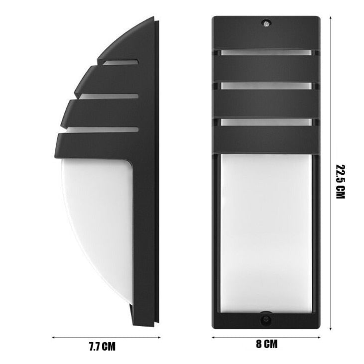 Radar Motion Sensor Waterproof LED Outdoor Wall Light | Kalsten