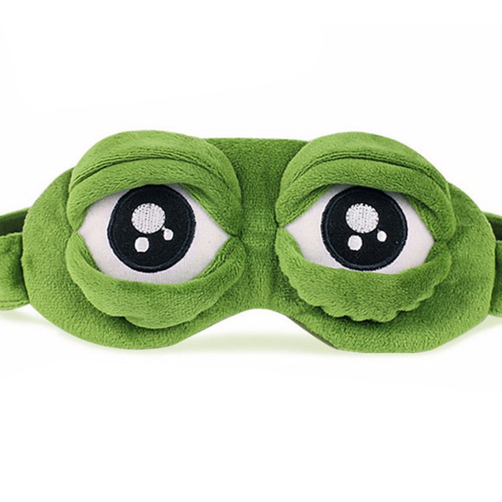 3D Sleepy Frog Sleep Mask | Brehn