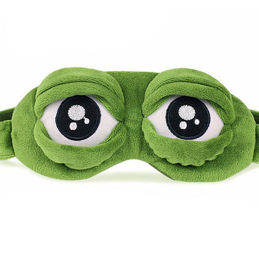 3D Sleepy Frog Sleep Mask | Karnz