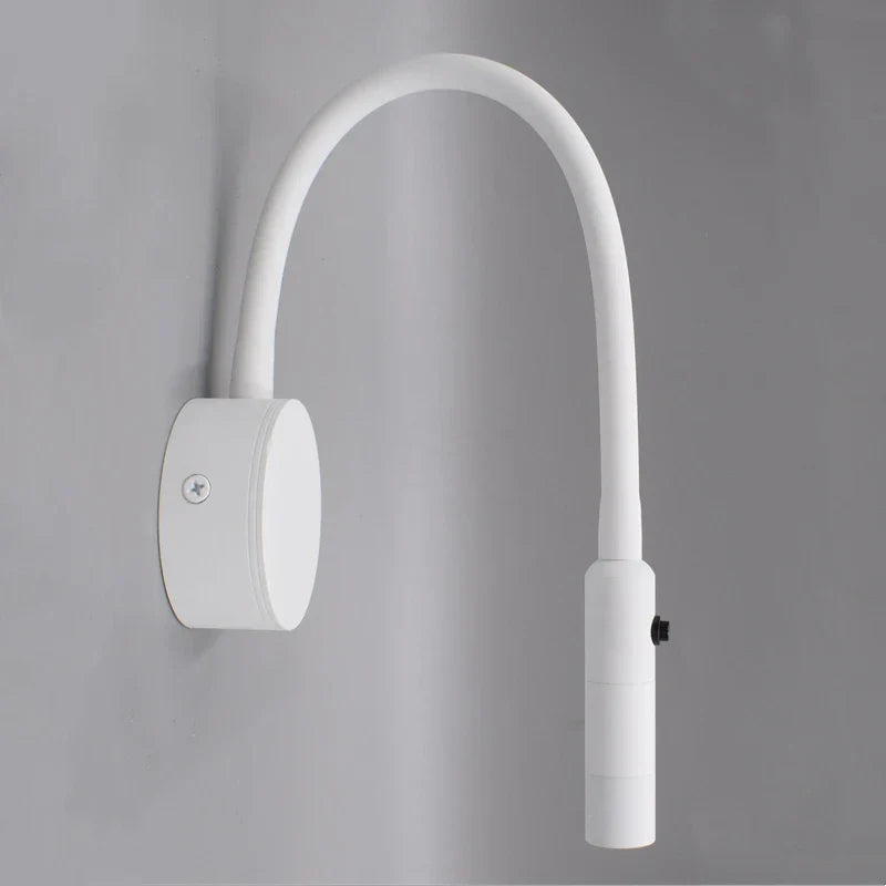 Kalsten | Modern Flexible LED Reading Wall Lamp with Switch for Bedroom and Study - 1W/3W