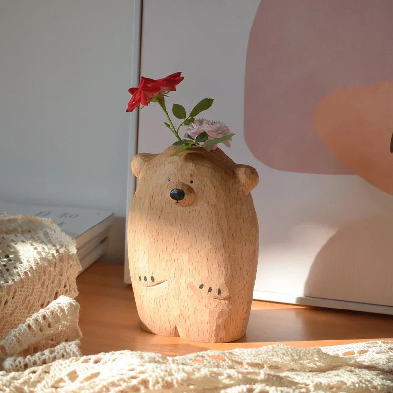 Cute little bear flower vase | Kalsten