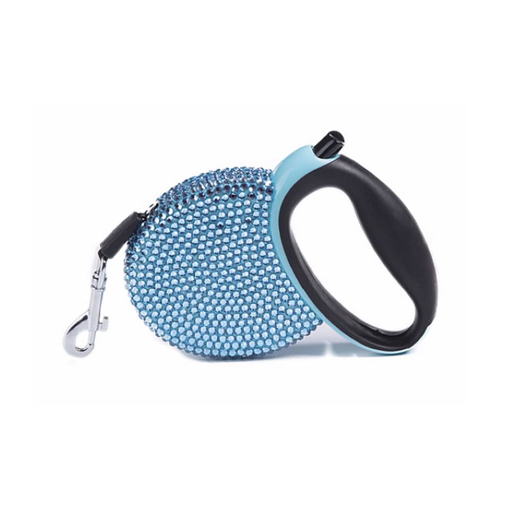 Kalsten | Luxury Retractable Leash with Rhinestones for Small Dogs & Cats