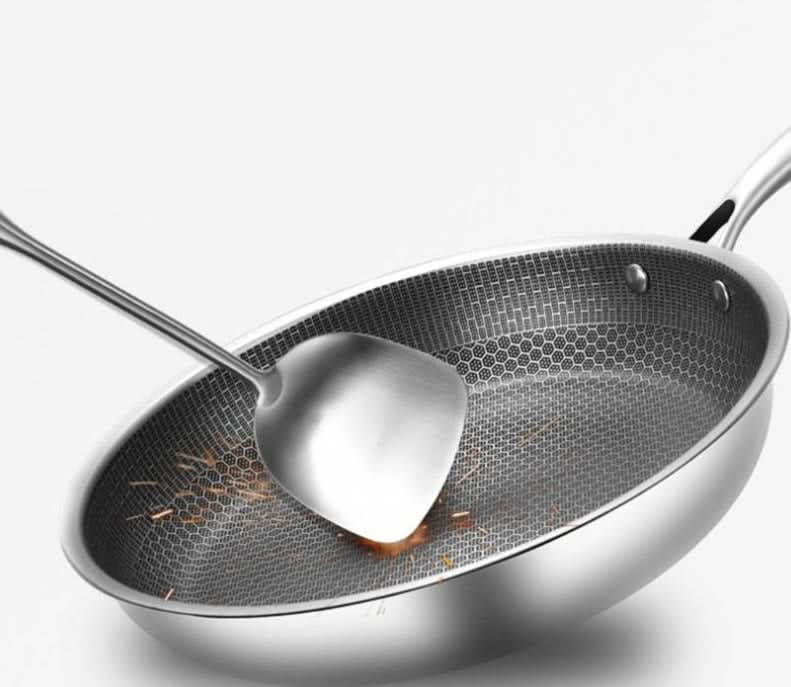 Kalsten | PanPro 30cm Stainless Steel Non-Stick Frying Pan