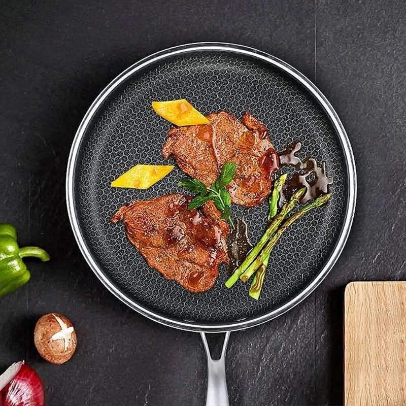 Kalsten | PanPro 30cm Stainless Steel Non-Stick Frying Pan