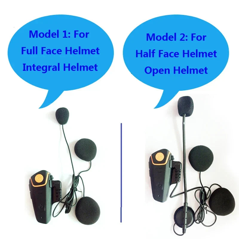 Kalsten | Waterproof Bluetooth Motorcycle Intercom with FM & 1000M Range – RoadLink