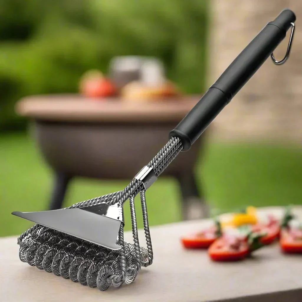 Kalsten | GrillMaster Bristle-Free Brush – Safe & effective for all grill grates