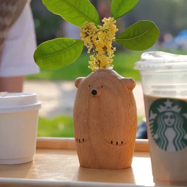 Cute little bear flower vase | Kalsten