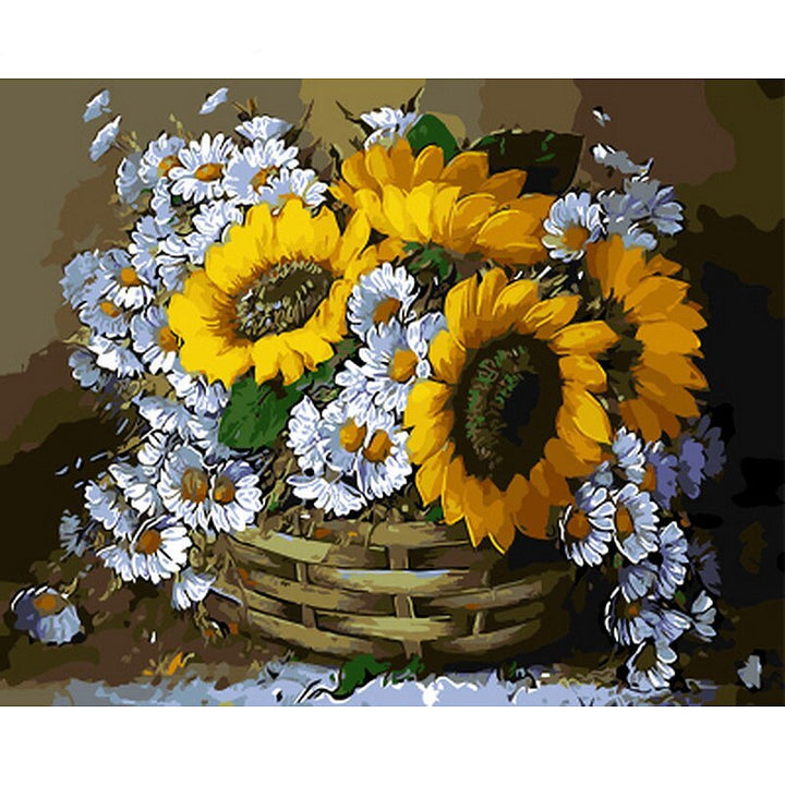 Flower portrait (Paint by number) Kalsten