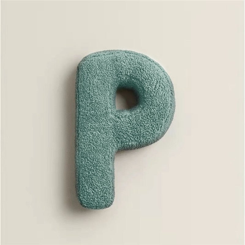 Kalsten | PlushLetter Pillow - Soft Letter Pillow for Bedroom and Children's Room
