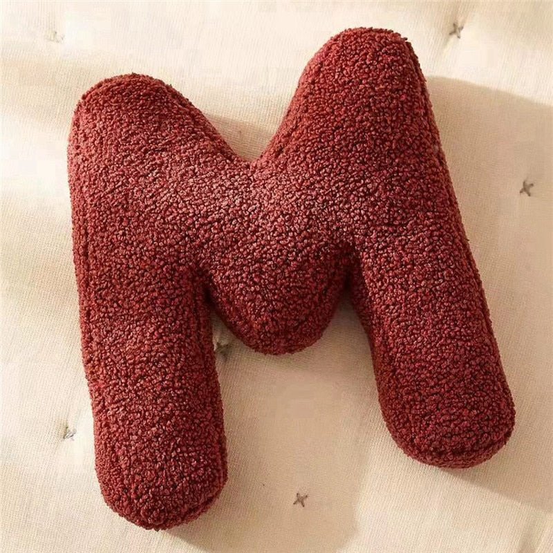 Kalsten | PlushLetter Pillow - Soft Letter Pillow for Bedroom and Children's Room