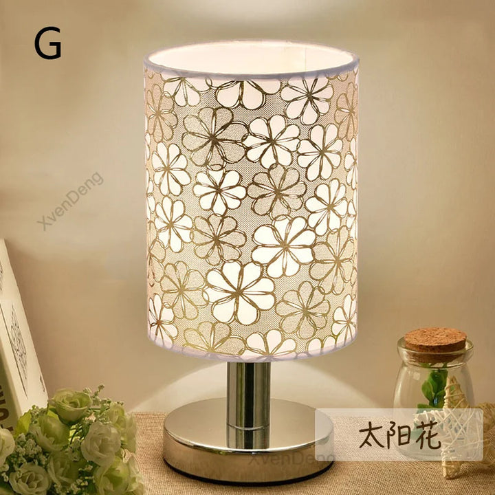Modern Iron Table Lamp LED Cloth Nordic Desk Light - Perfect for Living Room, Bedroom, Bedside, Study, and Home Decor Lighting Fixtures | Kalsten
