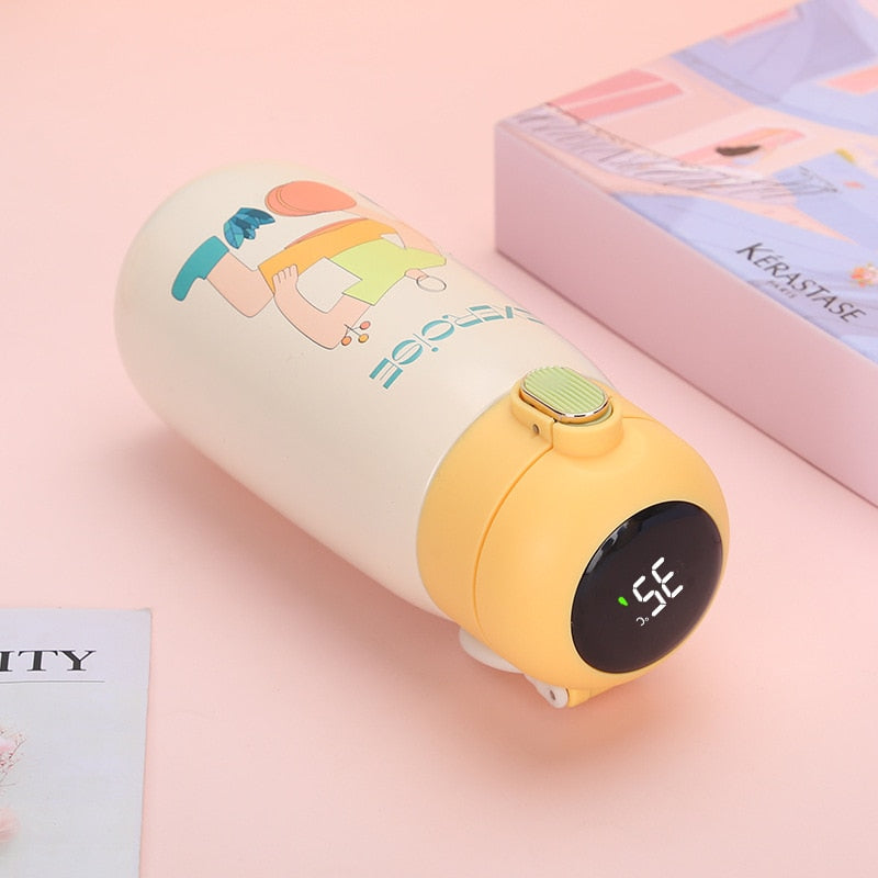Funky LED Temperature Display Thermal Water Bottle | Kalsten