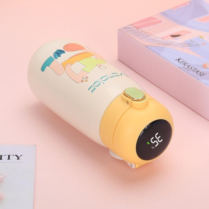 Funky LED Temperature Display Thermal Water Bottle | Kalsten