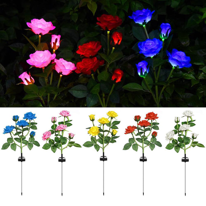 LED Solar Rose Decorative Light | Kalsten