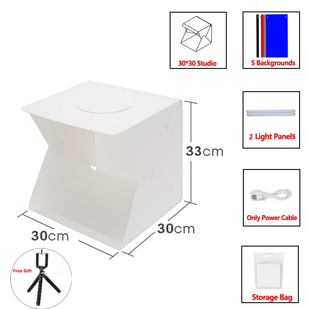 Photo Studio Lightbox (+ FREE tripod) Kalsten
