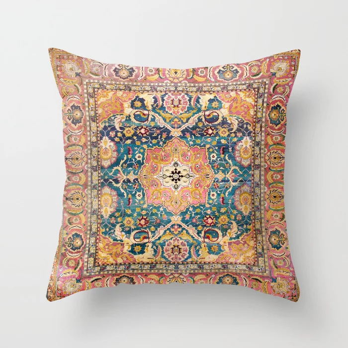Karnz | Nordic Pillowcase Moroccan Style Pillow Indian Bohemian Luxury Living Room Bedroom Pillowcase Lumbar Pillowcase Home Decor