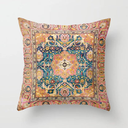 Karnz | Nordic Pillowcase Moroccan Style Pillow Indian Bohemian Luxury Living Room Bedroom Pillowcase Lumbar Pillowcase Home Decor