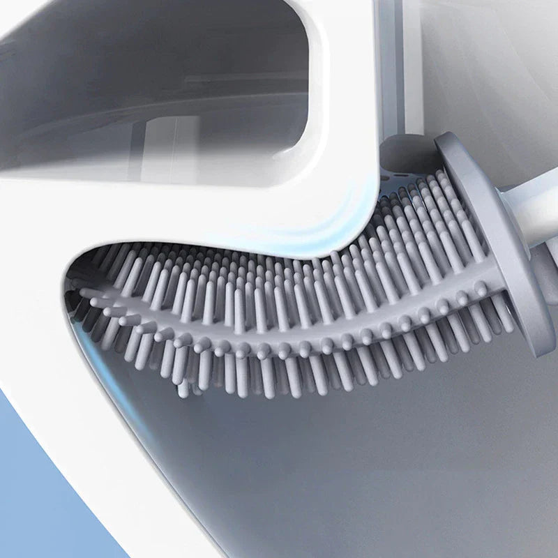 Silicone Toilet Brush Set