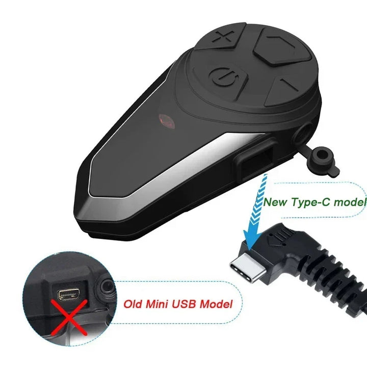 Kalsten | Motorcycle Helmet Bluetooth Intercom with FM & 1000m Range – RoadLink S3