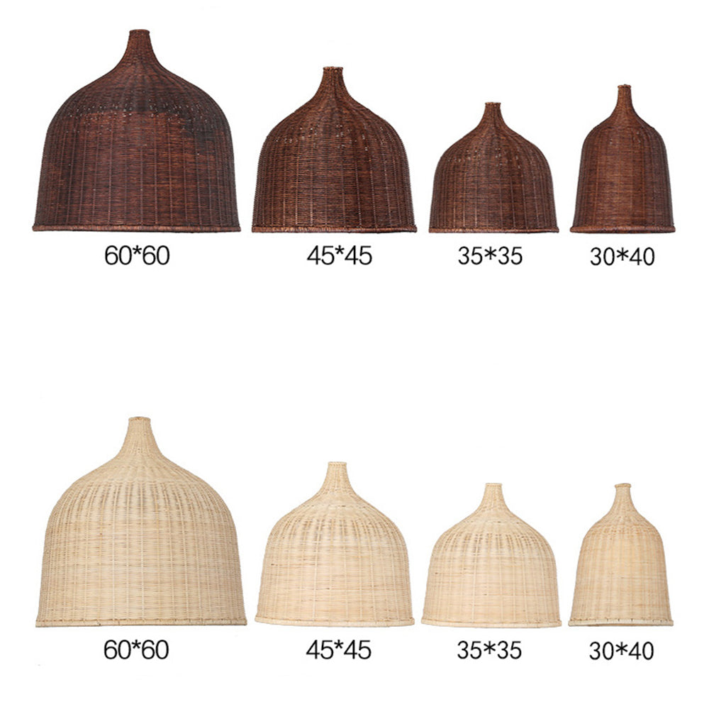 Bamboo Rattan Basket Pendant Light For Kitchen | Kalsten