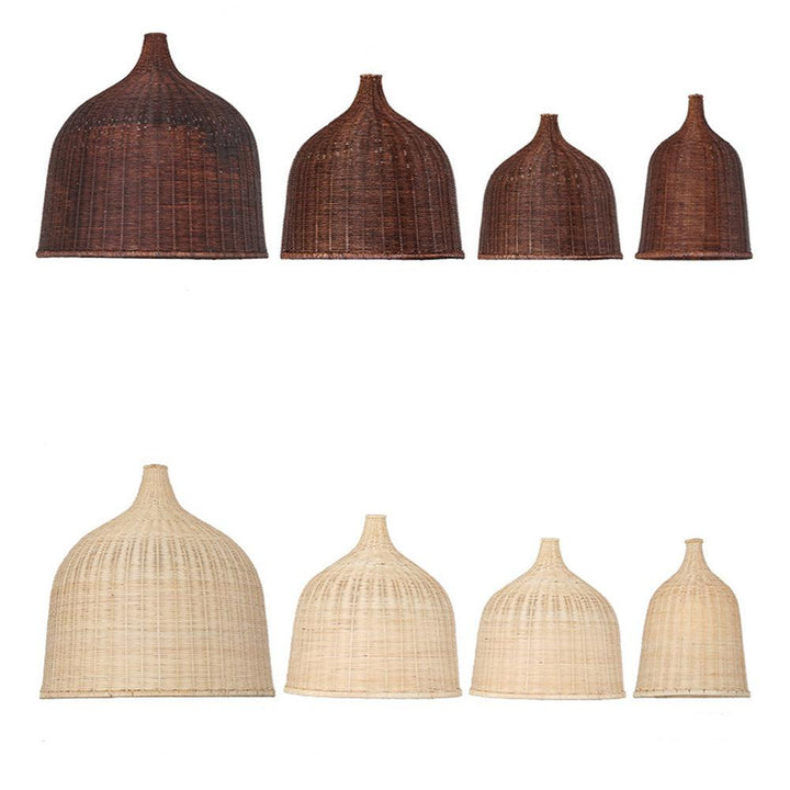 NatureGlow Pendant Lamp - Woven Reed and Bamboo Lighting | Kalsten