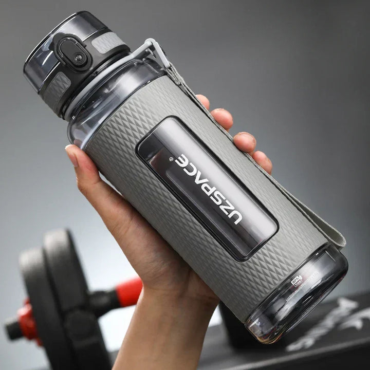 Kalsten | UZSPACE Sport Water Bottles, BPA-free, portable, impact-resistant, leak-proof, large capacity, fitness water kettle, Tritan plastic drinking bottle