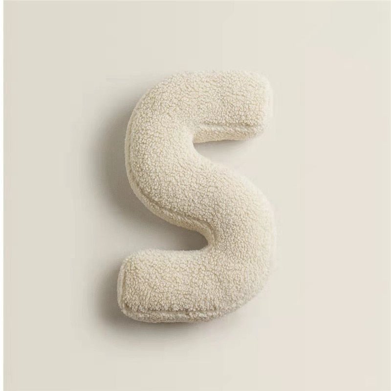 Kalsten | PlushLetter Pillow - Soft Letter Pillow for Bedroom and Children's Room