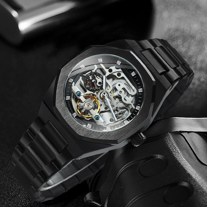 Kalsten | Royale Skeleton Mechanical Men Watch