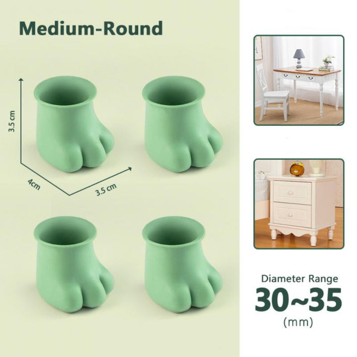 Kalsten | 4Pcs Non-Slip Cat Paw Furniture Leg Cover