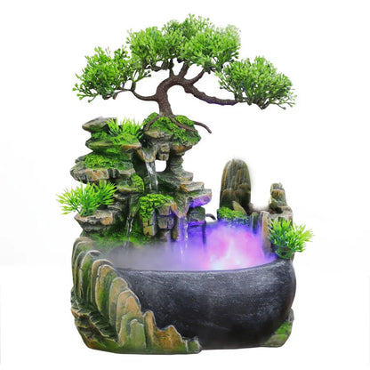 BowLift | LED Waterfall Color-Changing Relaxing Fountain